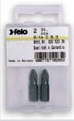 FELO Бита SW 4,0х25 мм (шестигранник) 1/4 " С 6,3 ВОХ (2 шт.) // 02440036