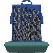 Heller Набор сверл по металлу HSS 1-13 мм; 25 шт; шаг 0,5 мм