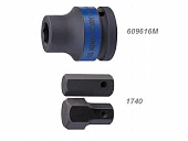 KING TONY Держатель бит ударный 3/4" 16мм 2-3/64"L | 609616M