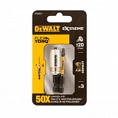 Набір біт і насадок DeWALT "IMPACT TORSION", ударні, T20, L = 57 мм, 2 шт + магнітний тримач шурупів