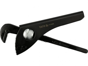 YATO Ключ до труб тип "Німецький" YATO з розвод. губок- 45 мм, глиб.- 20 мм, L = 175 мм (7")  | YT-2