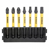 Касета з бітами DeWALT FlexTorq, L = 57 мм, біти Рz1, Рz2 - 2 шт, T15, T20, T25, T30