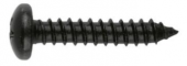 Шуруп-саморез по металлу DIN 7981 полукруглая головка 4,2х38 цинк черного цвета