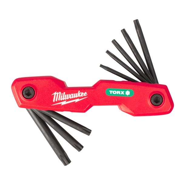 MILWAUKEE Набір складних шестигранних ключів , Torx (8шт) | 4932480979