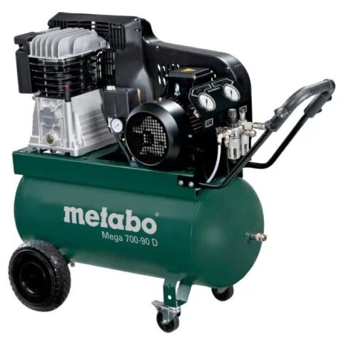 Компресор Metabo Mega 700-90 D (4 кВт, 650 л/хв, 90 л, 3ф) (601542000)