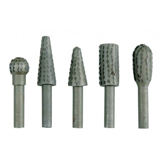 VOREL Фрези металеві по дереву та ДСП , Набір, 5шт, Ø-6мм  | 25450