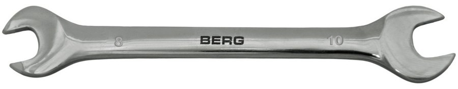 48-102 Ключ ріжковий двосторонній Cr-V 8x10 мм | Berg