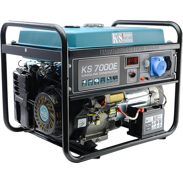 Генератор бензиновий Konner & Sohnen KS 7000E (5 кВт)