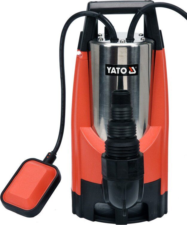 YATO Насос для брудної води мережевий YATO: 1100 Вт, 14000 л/год, макс.висота-10 м, макс.глибина- 7 