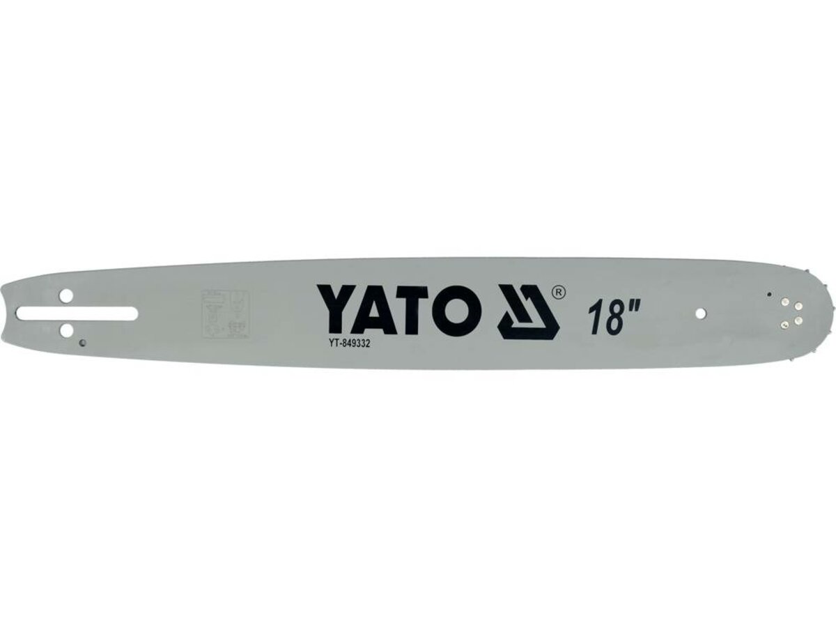 YATO Шина напрямна ланцюгової пили YATO l= 18"/ 45 см (72 ланки) для ланцюгів YT-849452  | YT-849332