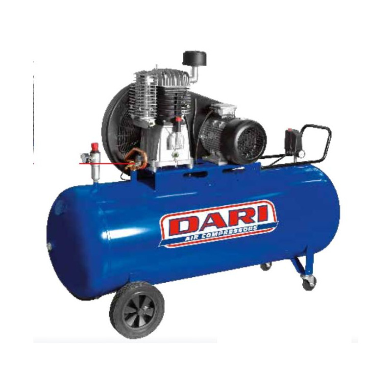 DARI Компрессор поршневой DARI DEC 500/NB10-10T (380V) (ресивер 500 л, пр-сть 1230 л/мин) | N1TC901F