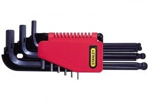 STANLEY 0-69-256 Набор ключей шестигранных с шариком 9 ед. на блистере