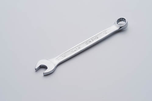 Ключ рожково - накидной CrV 10мм (холодныйштамп DIN3113) СИЛА