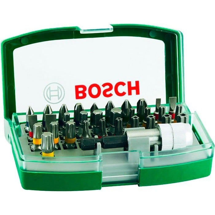 Набір біт Bosch (32 шт. + магнітний тримач) (2607017063)