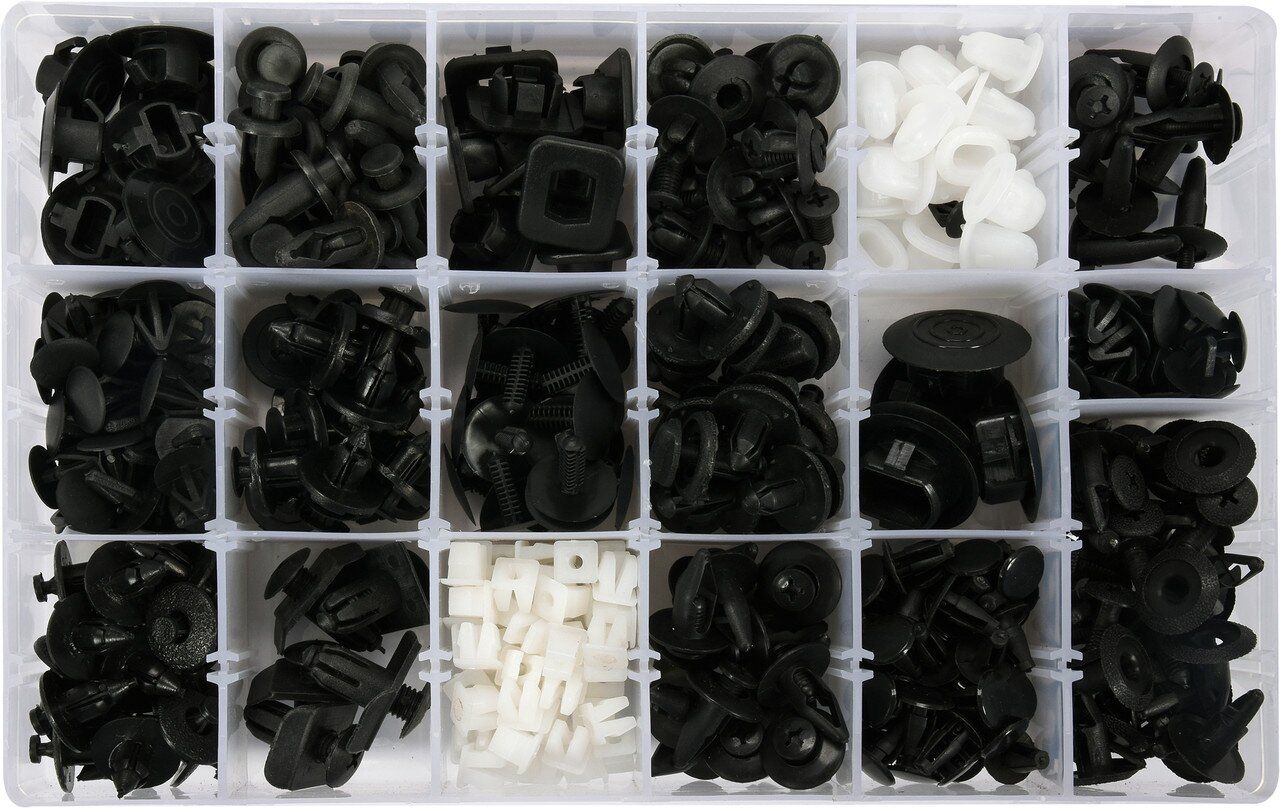 YATO Шпинки для автосалоної обшивки NISSAN YATO, різні, 18 типорозмірів, 418 шт.  | YT-06657