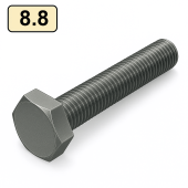 Болт DIN 933 M10x20 8,8 цинк платковий