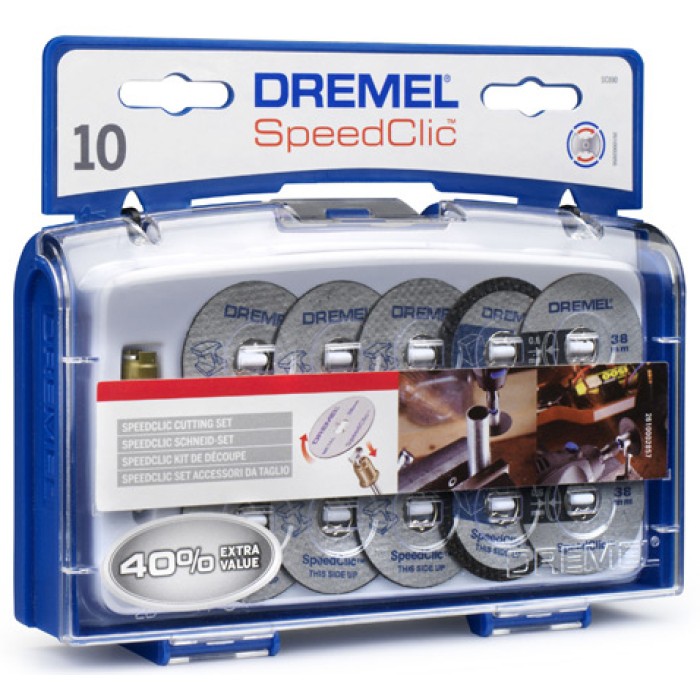 Набір кіл для різання Dremel SpeedClic 38 мм (2615S690JA)