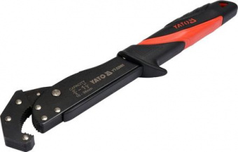 YATO Ключ до труб швидконаставний YATO з розводом губок- 16-38 мм, L = 300 мм  | YT-22005