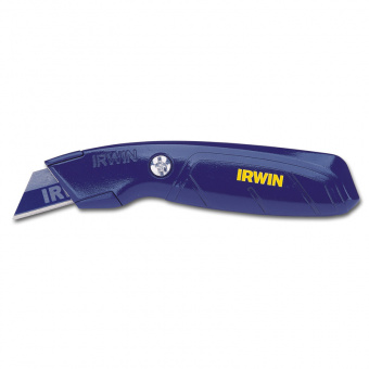 IRWIN Нож универсальный Standard с фиксированным трапециевидным лезвием (3 лезвия в комплекте) | 105