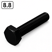 Болт DIN 933 M6x55 8,8