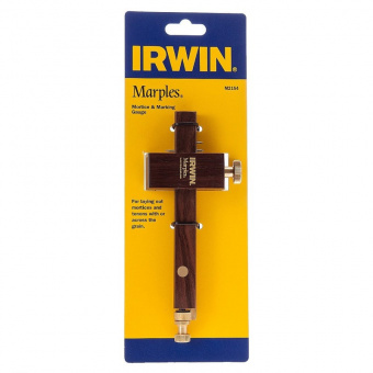 IRWIN Приспособление для разметки гнезд шипов и рейсмус с ползуном с винтом-барашком | TM2154