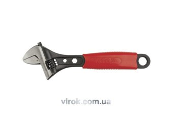 YATO Ключ розвідний YATO "PROFI" : L= 150 мм, ПВХ Ручка  | YT-2170