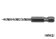 YATO Свердло по дереву YATO : Ø3 x 65/35 мм, хвостовик- HEX 1/4", HSS 4241  | YT-33860