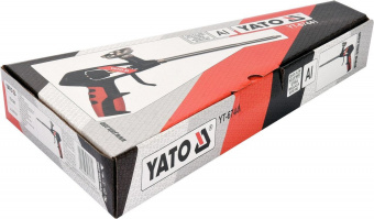 YATO Пістолет для нанесення монтажної піни YATO : алюмінієвий корпус  | YT-67441