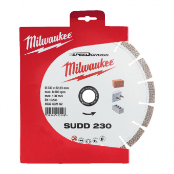 MILWAUKEE Алмазный диск SPEEDCROSS SUDD 230 мм | 4932492152