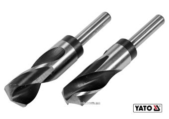 YATO Набір свердл по металу YATO: HSS 4241, Ø26-28мм, L=75/150мм, до нержав. і конструкц.сталі, 2 шт