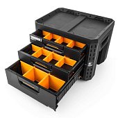 TOUGHBUILT Ящик для інструментів TB-B1-D-73 StackTech великий з 2+1 висувними шухлядами