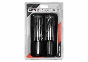 YATO Набір свердл по металу YATO: HSS 4241, Ø26-28мм, L=75/150мм, до нержав. і конструкц.сталі, 2 шт