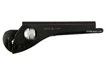 YATO Ключ до труб тип "Німецький" YATO з розвод. губок- 45 мм, глиб.- 20 мм, L = 175 мм (7")  | YT-2