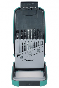 Wolfcraft комбинированный набор сверл  // 7115000