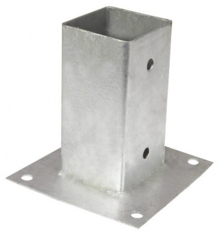 Опора стояка плоская 71х71х150х2,0