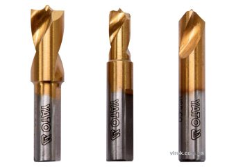 YATO Свердла для точкового зварювання HSS YATO діаметрами 6.5, 8, 10 мм, набір, 3 шт. у футлярі  | Y