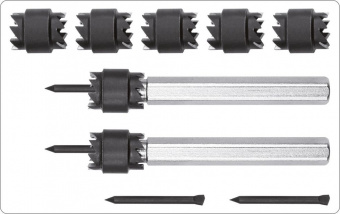 YATO Засоби для висвердлення точкової зварки YATO, Ø= 8/10 мм, 9 елем.  | YT-28919