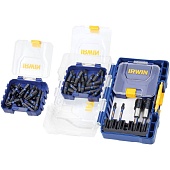 IRWIN Набір біт IMPACT PRO 44шт, 1/4" /TX20, TX30 25мм x 20/ 57мм х2/ тримач біт Magnetic Torsion х 