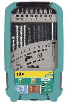 Wolfcraft набор насадок для сверления  // 8611000