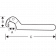 BAHCO 4106-19-50 Ключ шарнирный регулируемый 19-50 мм с круглым болтом.
