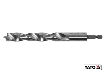 YATO Свердло по дереву YATO : Ø16 x 100/60 мм, хвостовик- HEX 1/4", HSS 4241  | YT-33870