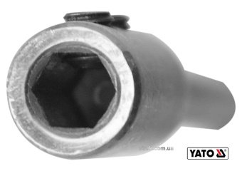 YATO Набір свердл по дереву YATO: Ø=16-25 мм, L=165мм, з 4 пругами, HEX-1/4" +подовжувач +ключ, 7 шт