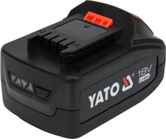 YATO Акумулятор Li-Ion YATO : 18 В, 4.0 А/Год, тривалість заряджання- 2 год  | YT-82844