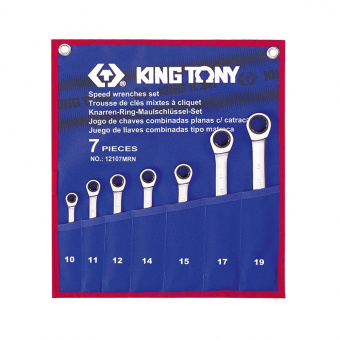 KING TONY Набор ключей комби 10шт. (8-24мм) | 1210MR