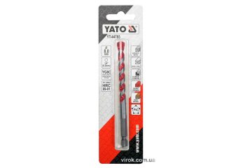 YATO Свердло універсальне YATO: YG6X, Ø= 8 мм, l= 100/45 мм, HEX-1/4"  | YT-44785