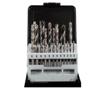 YATO Свердла по металу, бетону, дереву YATO, Ø= 3- 10 мм, 18 шт.  | YT-43490