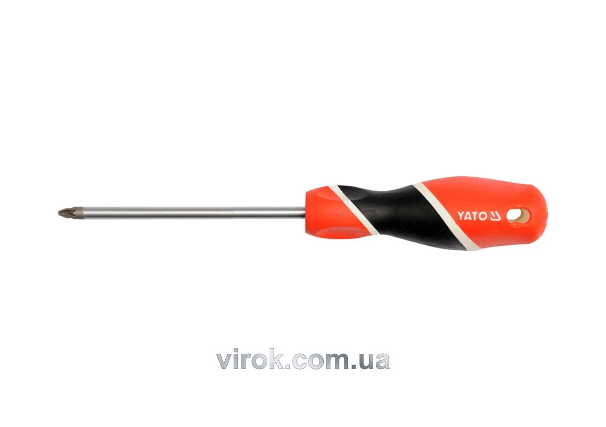 YATO Викрутка хрестова YATO : "Pozidriv" PZ2 х 100 мм  | YT-25942