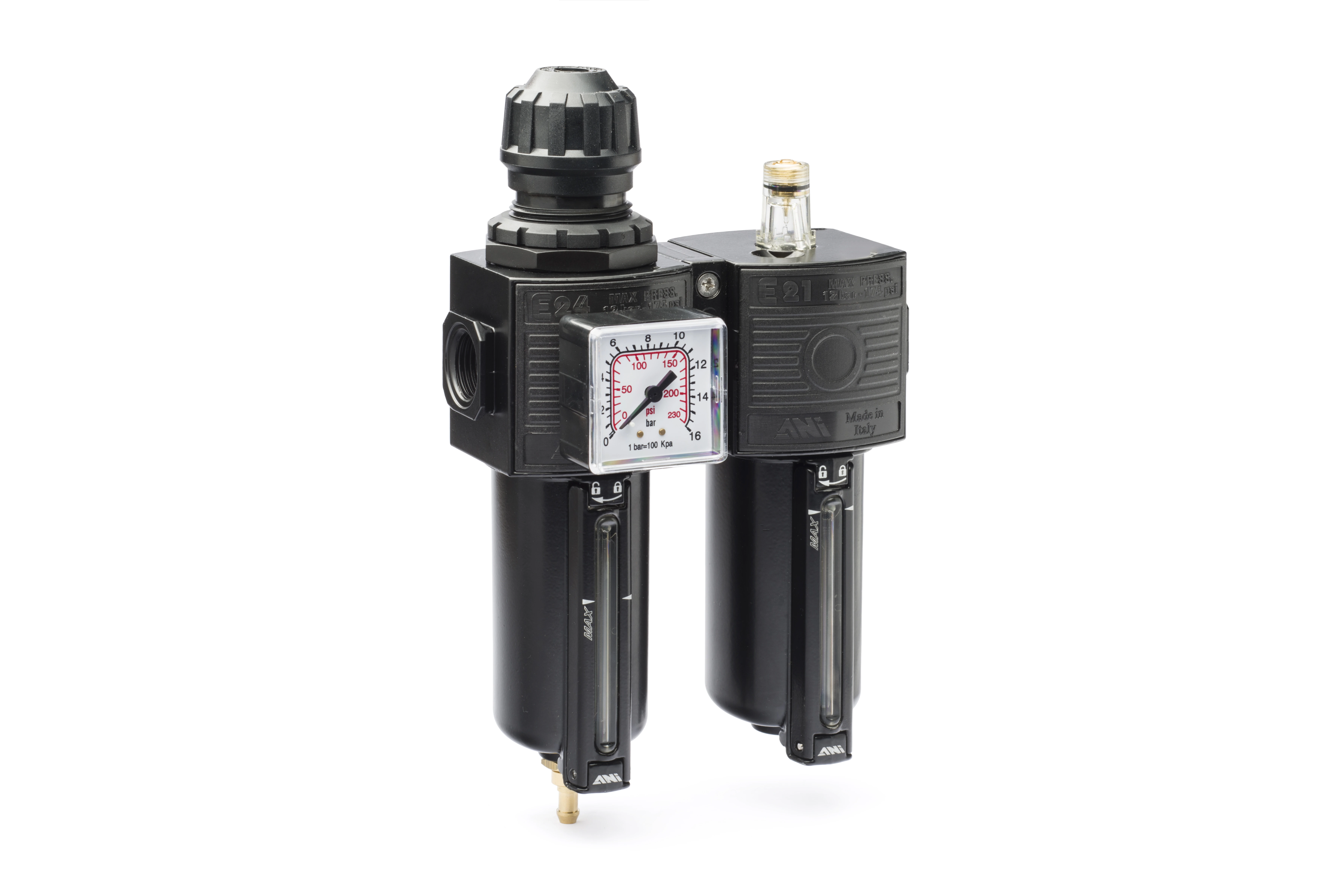 ANI Spa Блок подготовки воздуха 1/2" (металлический корпус) (1800л/мин) E/22/3/P | AH117113