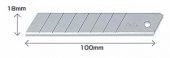 Лезвие OLFA LB-10 сегментированное, 18х100х0,5мм, 10шт