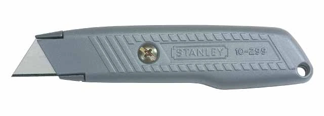 STANLEY 0-10-299 Нож 19мм трапеция 140мм фиксированное лезвие серия Utility на блистере